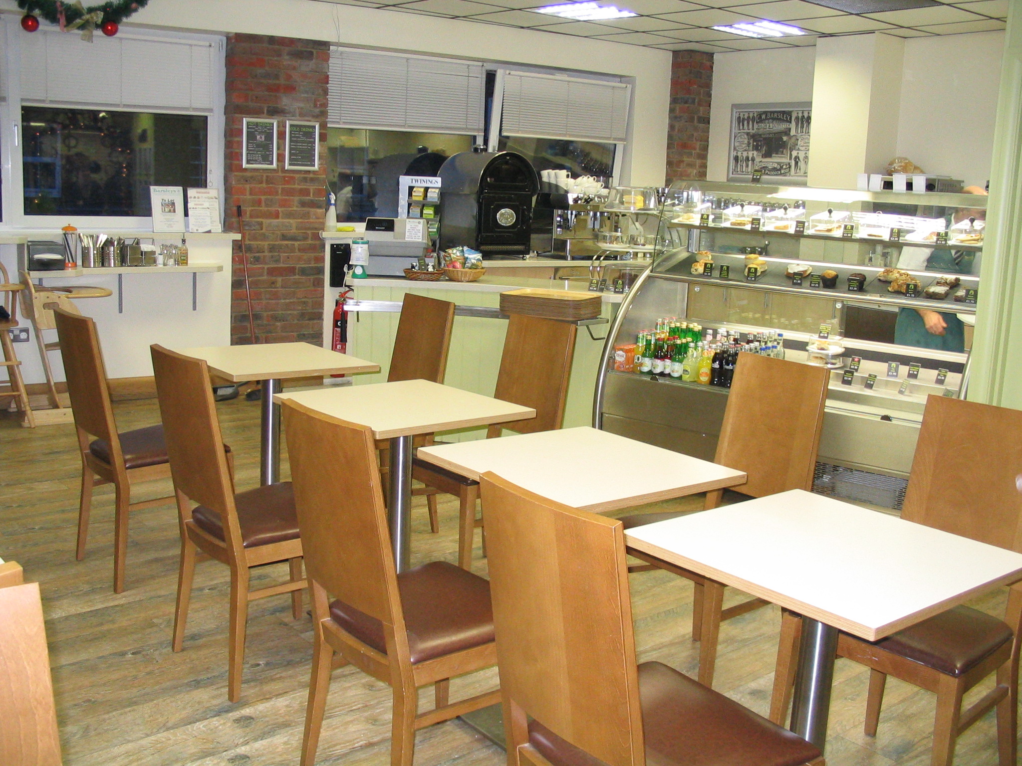 The refurbished Barsleys Coffee Shop